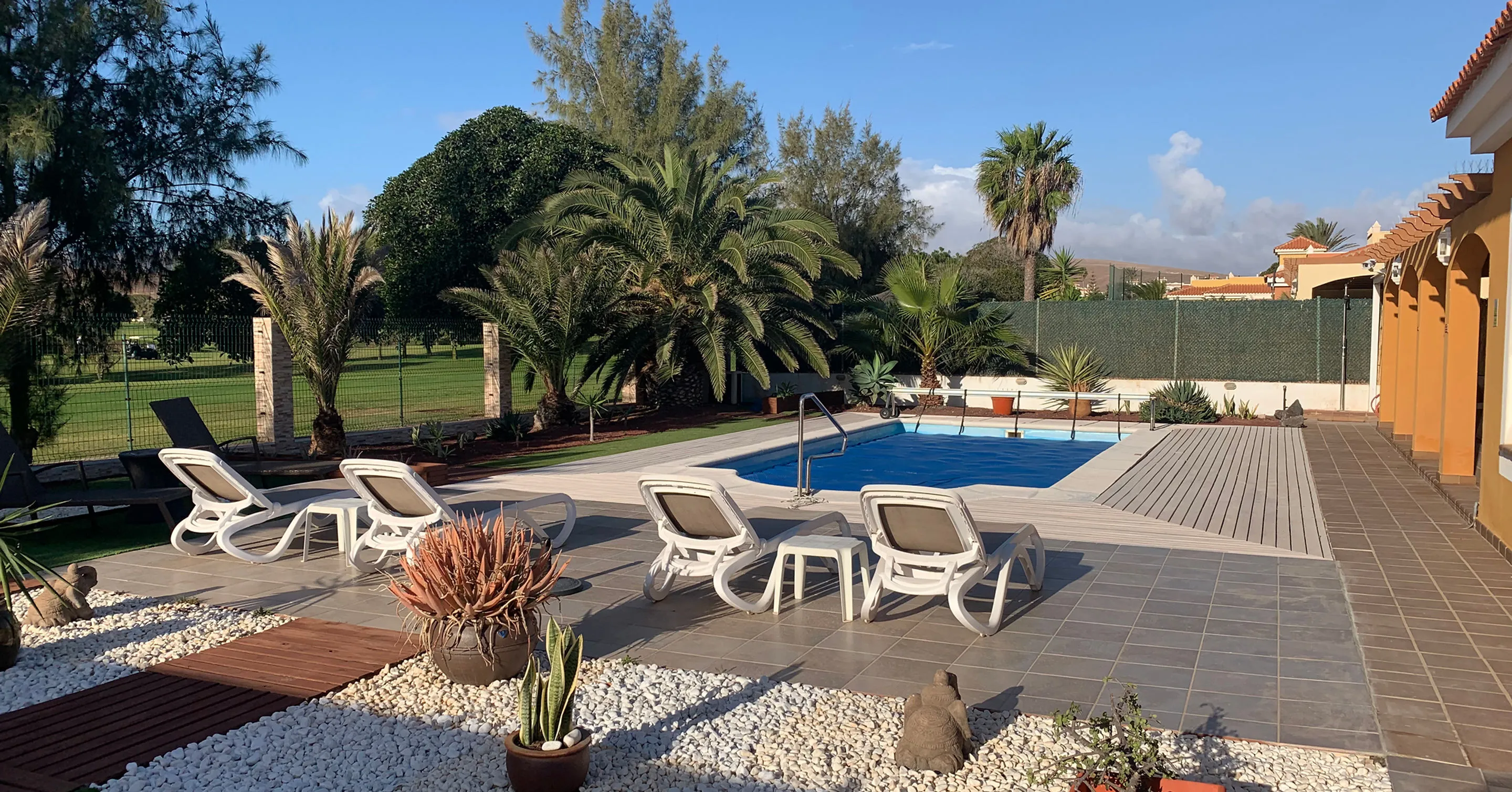 Villa Caminante - Unique positioning: one of the few villas surrounded by fairways on all sides.